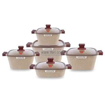 5 Pcs UCC Life Non-Stick Cookware Set CK4099