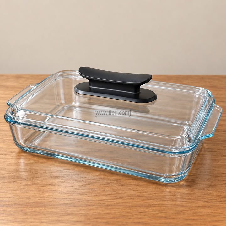 4.5 Liter Oven Proof Glass Casserole with Lid CK4077