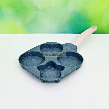 4 Part Non-Stick Egg, Pancake, Burger Patty Frying Pan TG10832