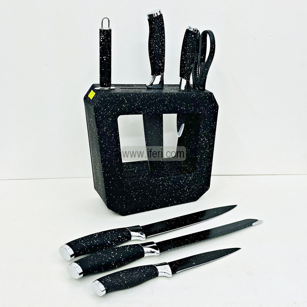 7 Pcs Kitchen Knife Set with Holder TG10837