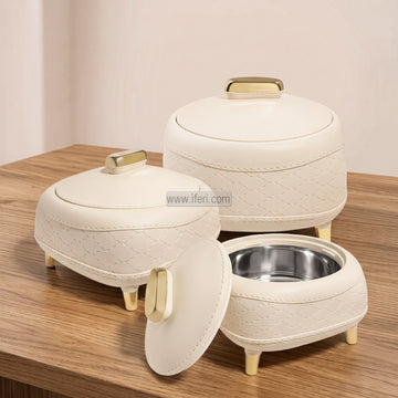 3 Pcs Jaypee KINGSTON Exclusive Food Storage Hotpot / Thermoware Casserole Set ALM6593
