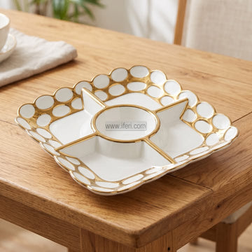 5 Part Ceramic Appetizer, Condiment, Dry Fruit Serving Dish EB21703
