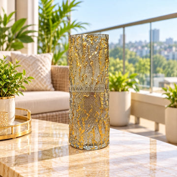 11 Inch Exclusive Glass Decorative Flower Vase RY37068