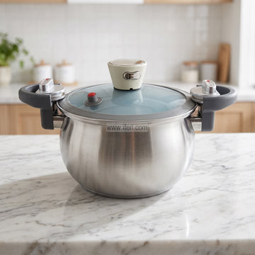 7 Liter Stainless Steel Pressure Cooker ALM6605