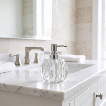 1 Pcs Fiber Bathroom Soap Dispenser Set RY37056