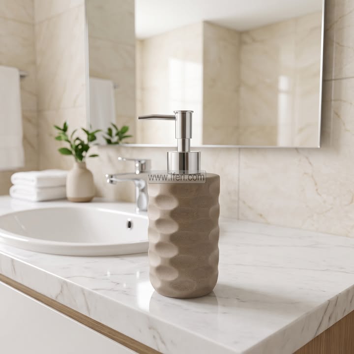 1 Pcs Fiber Bathroom Soap Dispenser Set RY37082