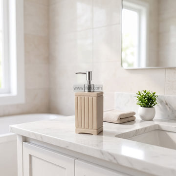 1 Pcs Fiber Bathroom Soap Dispenser Set RY37059