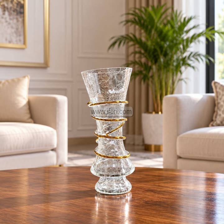 Inch Exclusive Glass Decorative Flower Vase RY37047