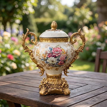 12 Inch Exclusive Fiber Showpiece Pot RY37042