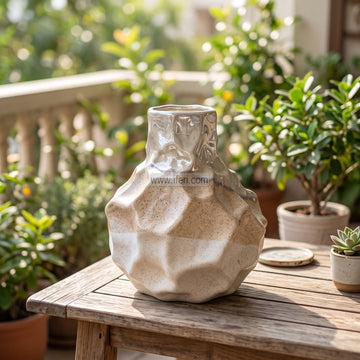 9 Inch Exclusive Ceramic Decorative Flower Vase RY37062
