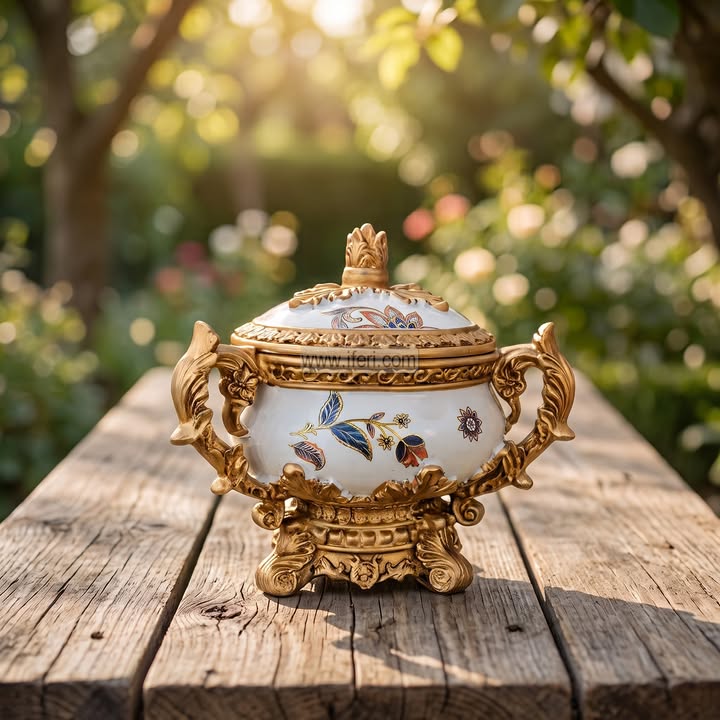 7 Inch Exclusive Fiber Showpiece Pot RY37036