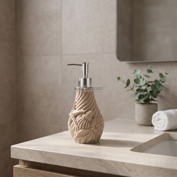 1 Pcs Fiber Bathroom Soap Dispenser Set RY37050