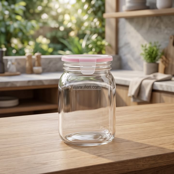 7.2 Premium Quality Airtight Glass Cookie Jar / Pickle Jar BS208