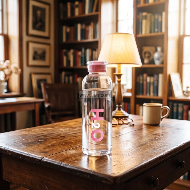8.5 Inch Glass Juice Bottle BS234