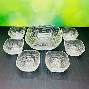 7 Pcs Glass Firni, Dessert Serving Bowl Set FH7981