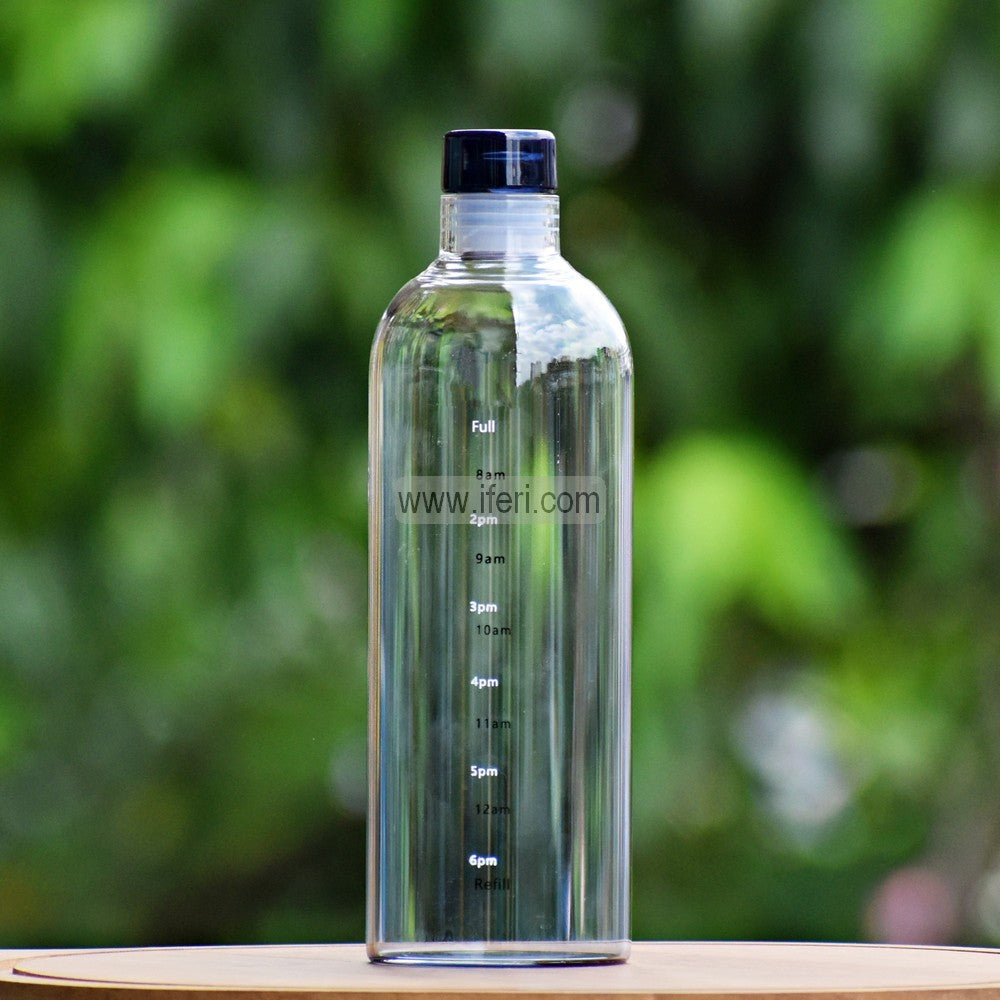 9.5 Inch Glass Water Bottle TG10860