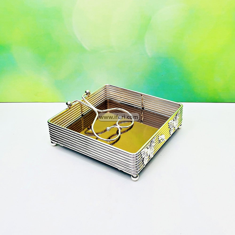 7 Inch Metal Decorative Tissue Holder DL6878