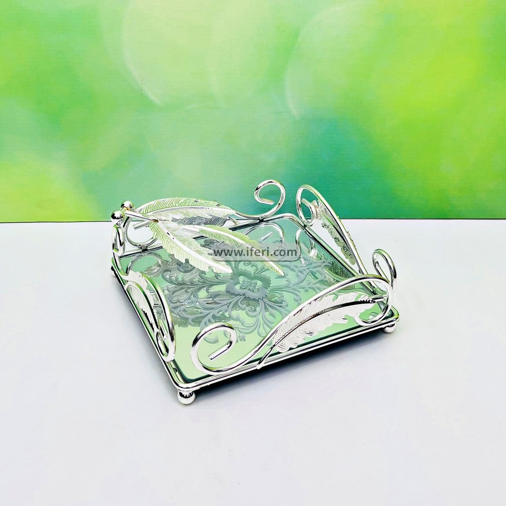 7 Inch Metal Decorative Tissue Holder DL6879