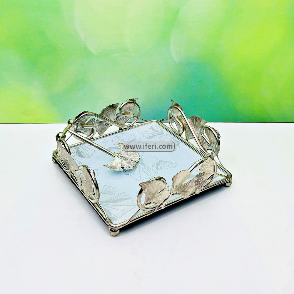 7 Inch Metal Decorative Tissue Holder DL6880