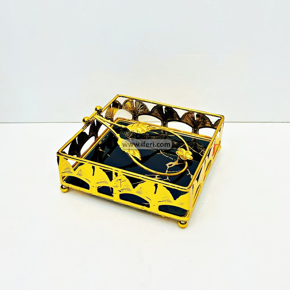 7 Inch Metal Decorative Tissue Holder TG10755