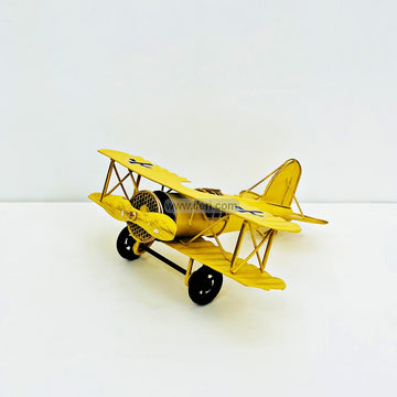 7.5 Inch Retro Airplane Model Toy Showpiece RY2895