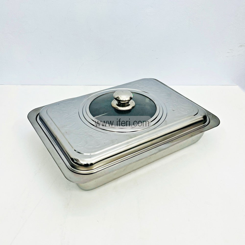 15.5 Inch Stainless Steel Food Pan Chafing Dish with Lid TG10525