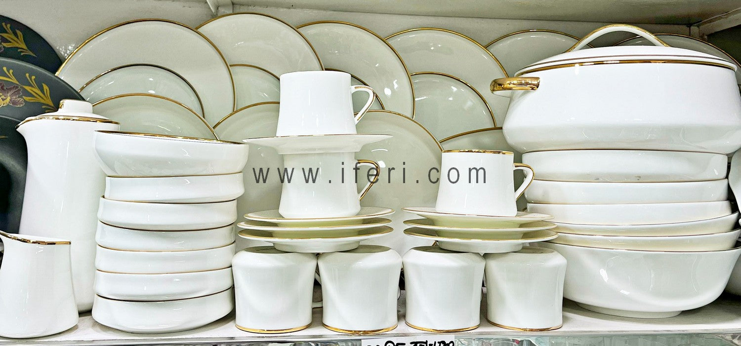 52 Pcs Ceramic Bone China Dinner Set MLN0092
