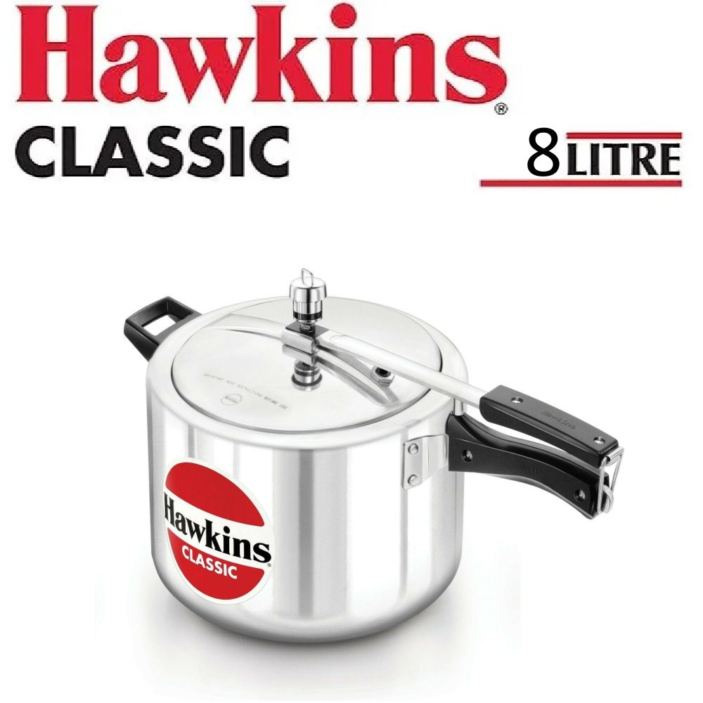 8 Litre Original Hawkins Classic Pressure Cooker IQ7094-8