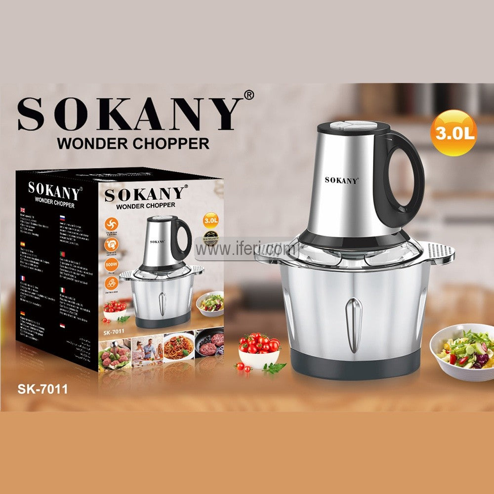 Sokany 3 Liter Multifunctional Food Chopper SK-7011