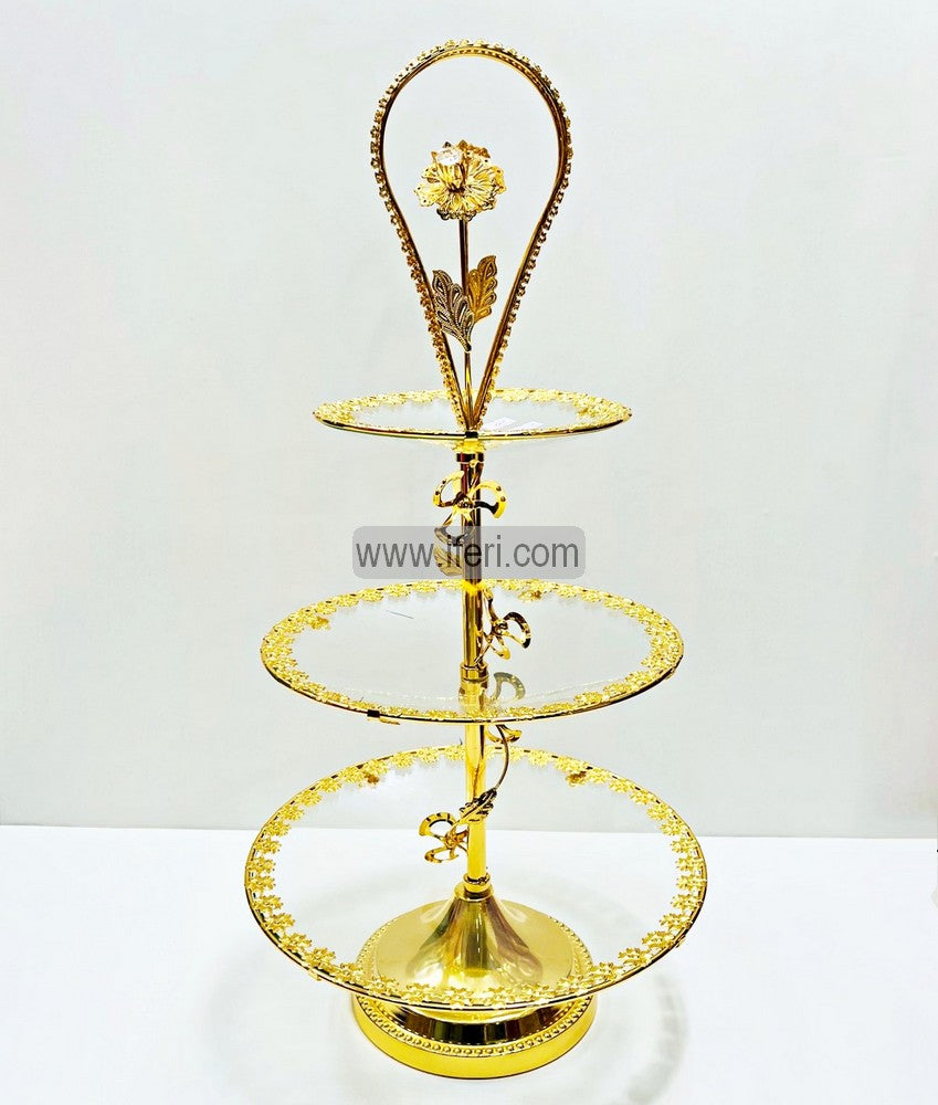 3 Tier Cake, Dessert, Appetizer Serving Platter / Stand HR1908