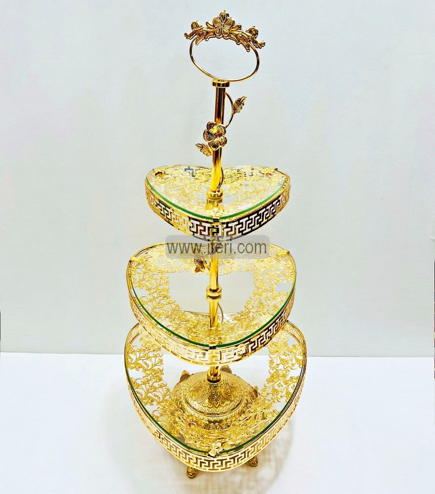 3 Tier Cake, Dessert, Appetizer Serving Platter / Stand HR1913