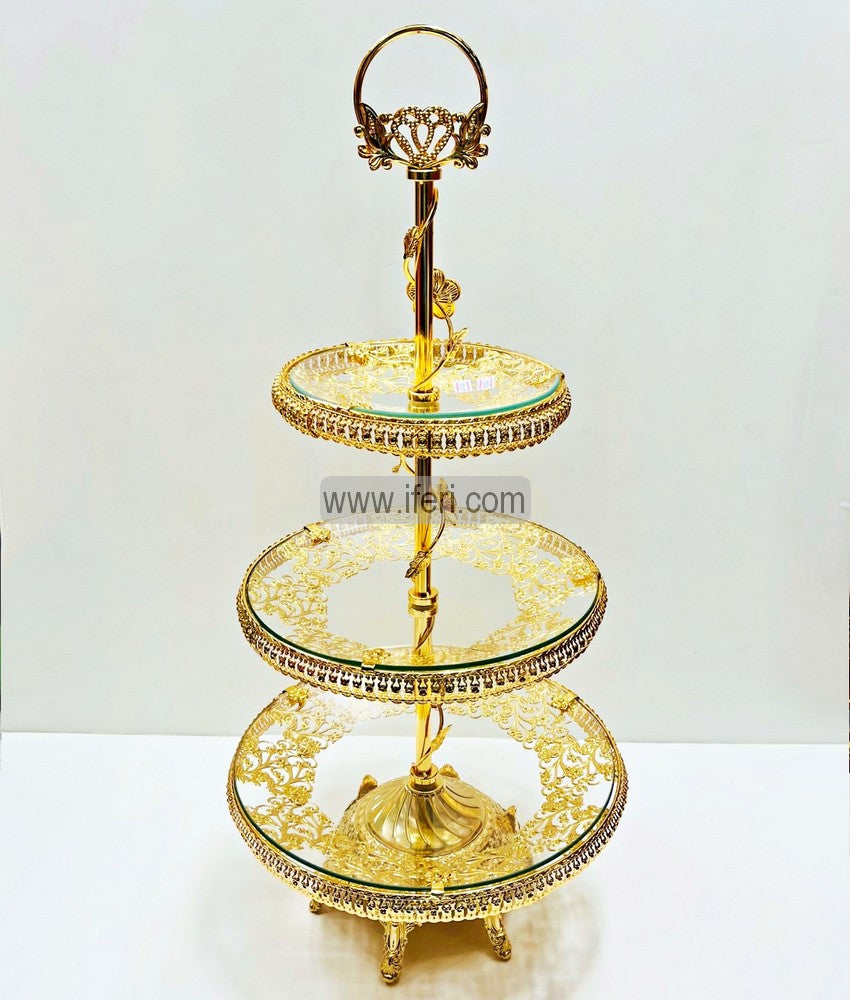 3 Tier Cake, Dessert, Appetizer Serving Platter / Stand HR1914