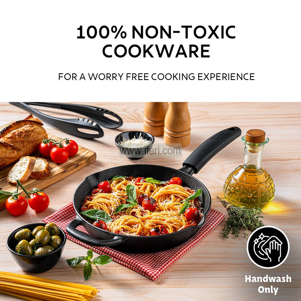 24cm Tramontina Titanex Cast Iron Fry Pan ALM6917