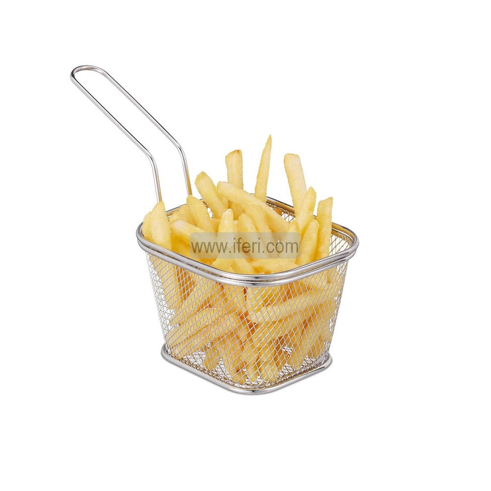 5 Inch Stainless Steel Mini Frying Basket, French Fry, Chips Basket IQ104