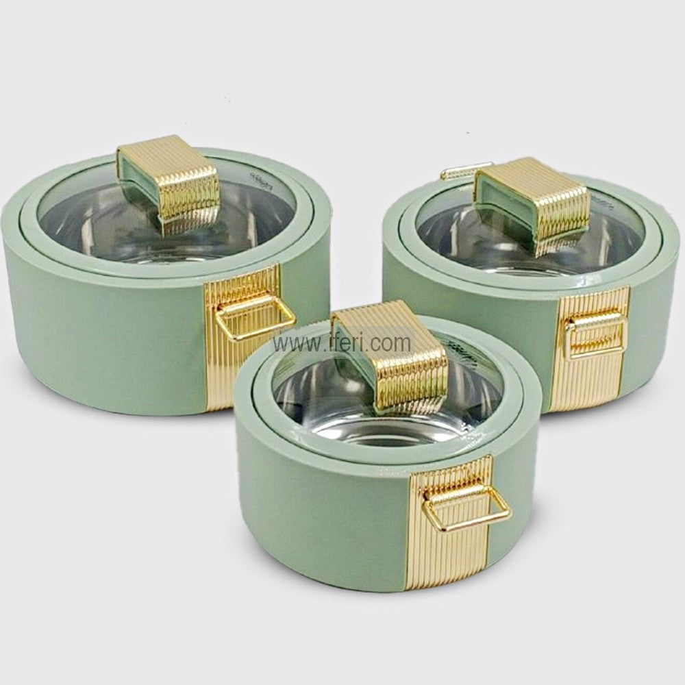 3 Pcs Jaypee Regalia Klass Exclusive Food Storage Hotpot / Thermoware Casserole Set ALM6931