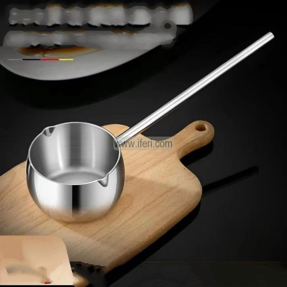 800ml Stainless Steel Milk Pan / Milk Warmer with Long Handle ALM6947