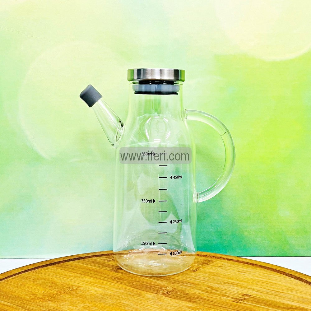 550ml Borosilicate Glass Oil Vinegar Jar / Pot RY2495