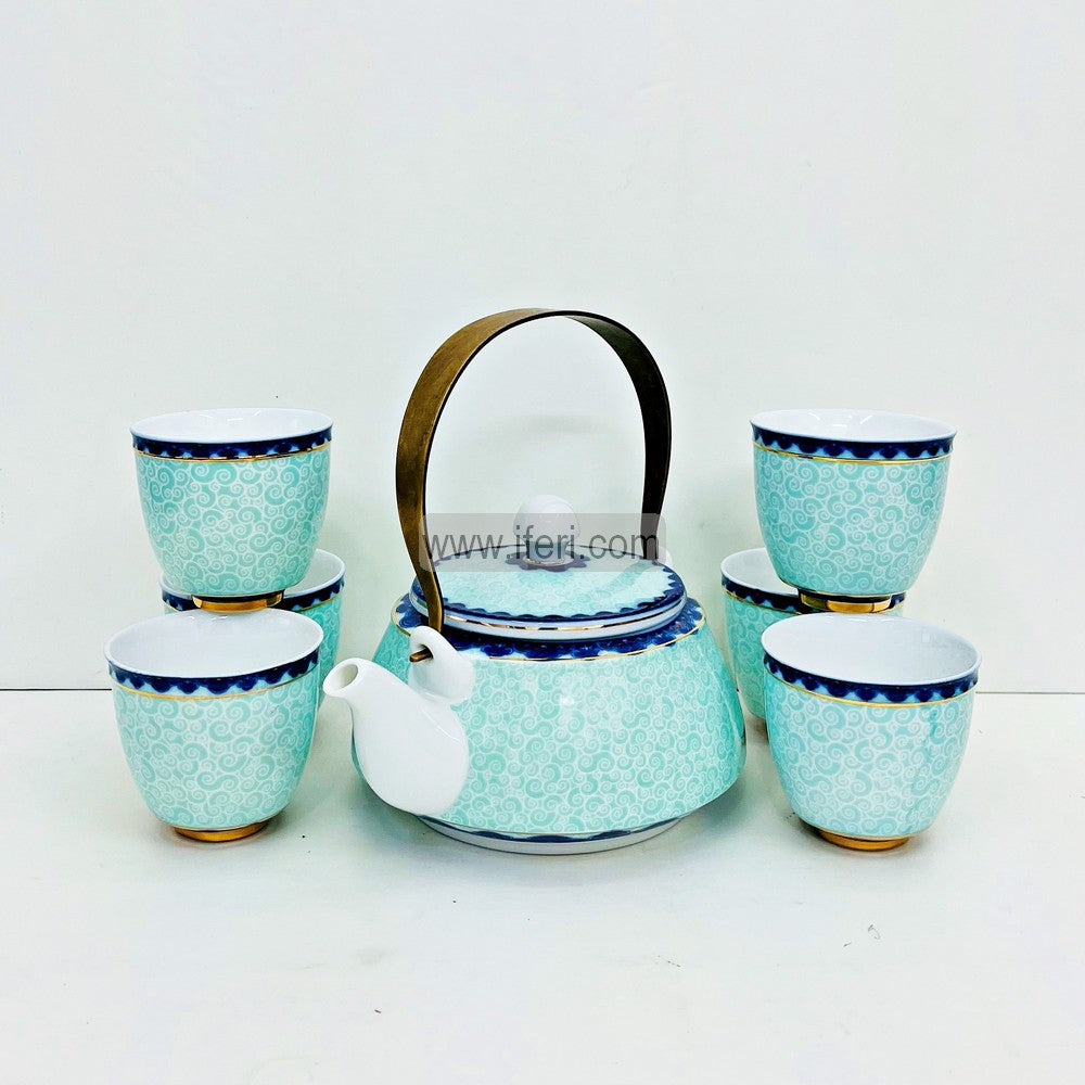 7 Pcs Exclusive Ceramic Tea Pot & Cup Set RY2969-1