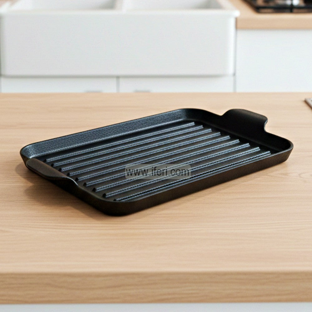 32cm Cast Iron Grill Pan, Griddle ALM6975