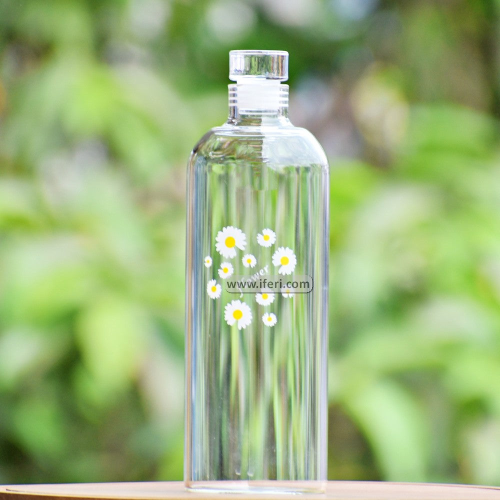 10 Inch Glass Water Bottle RY2986