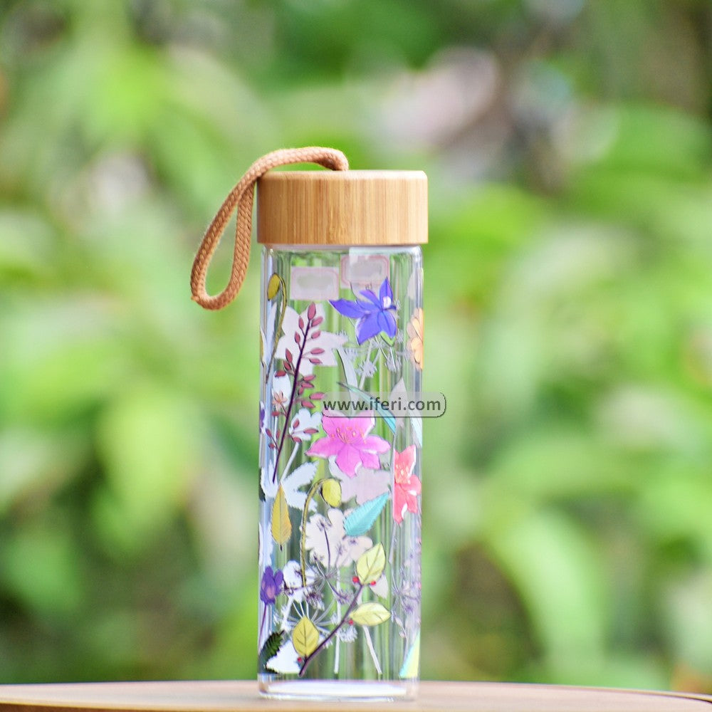8.3 Inch Glass Water Bottle RY2999
