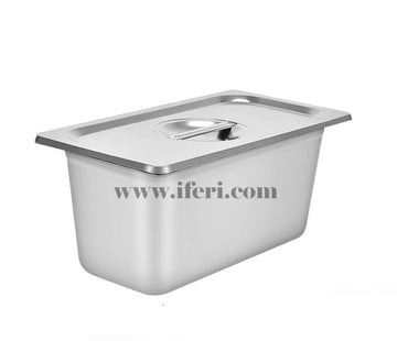 12.5 inch 1/3 Stainless Steel Deep 6 inch food Pan EB1/3-6
