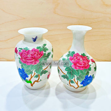 2 Pcs Exclusive Ceramic Decorative Flower Vase RY2379