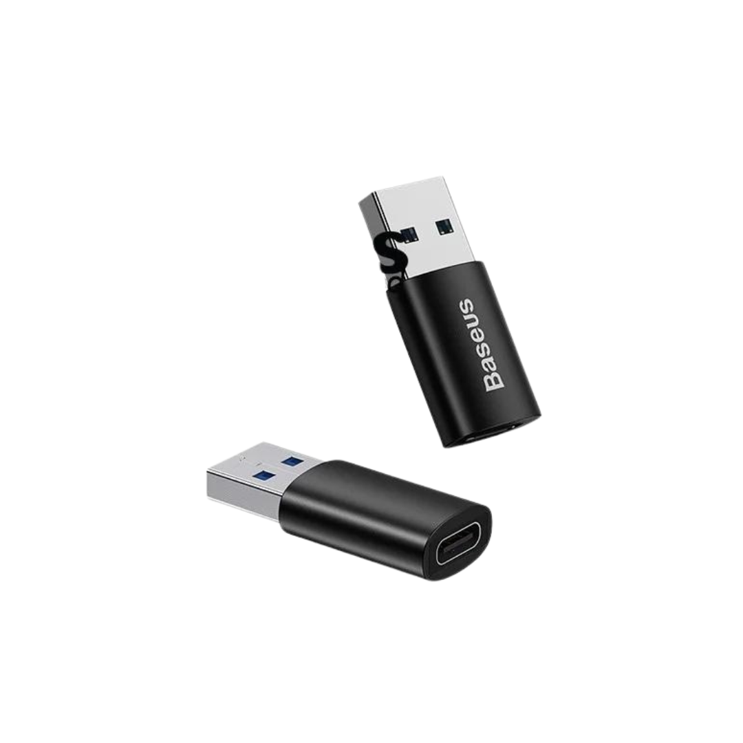 Baseus Ingenuity Series Mini OTG Adaptor USB 3.1 to Type-C Black ZJJQ000101 BSU2009