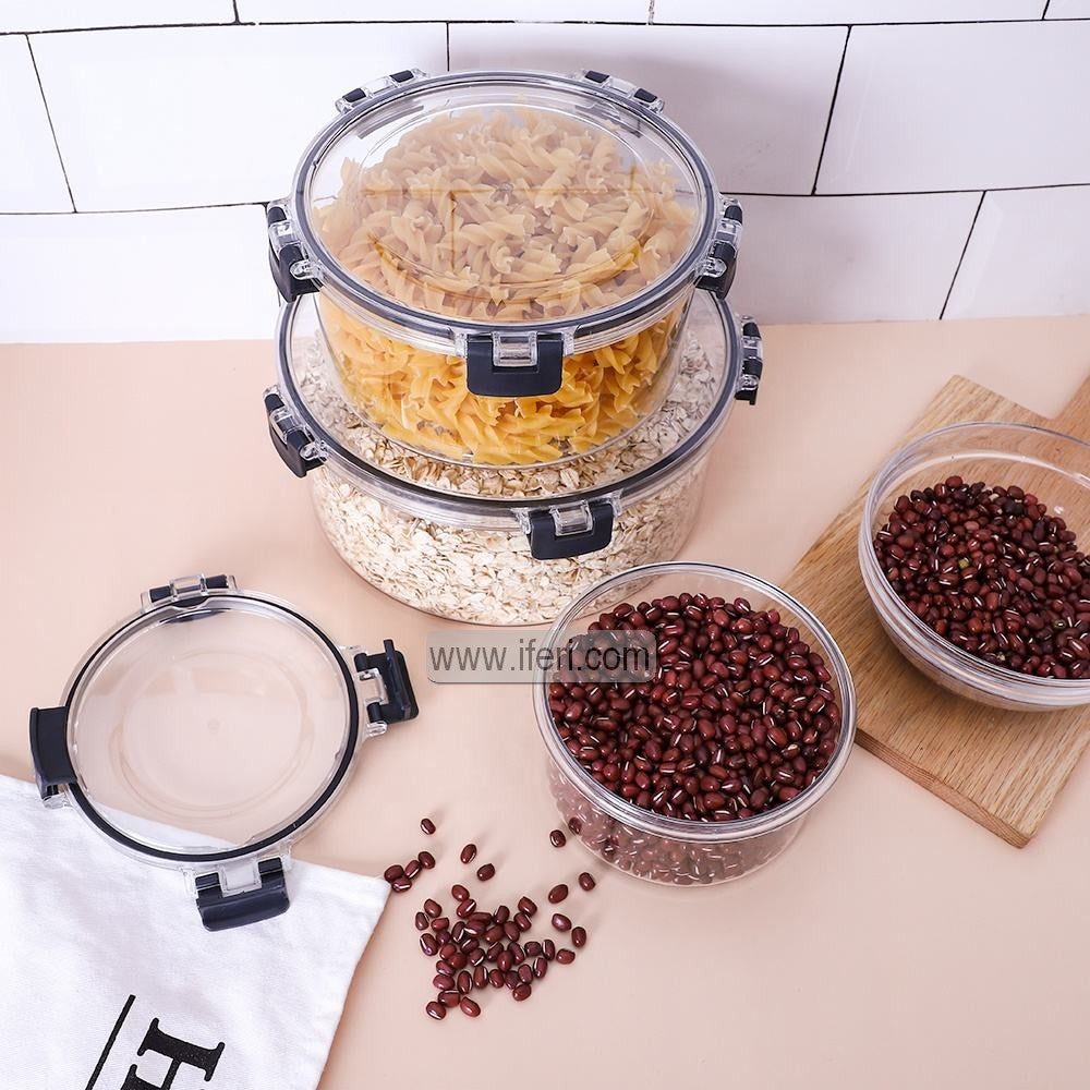 3 Pcs Plastic Food Container Set MT567