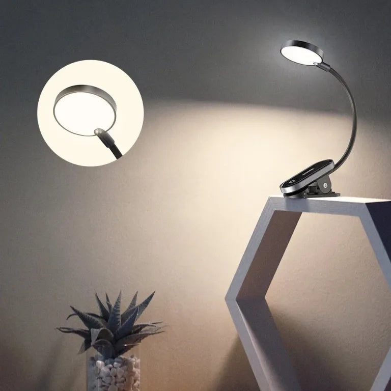 Baseus Clip Lamp DGRAD-0G Comfort Reading Mini Clip Lamp Dark Gray BSU2014