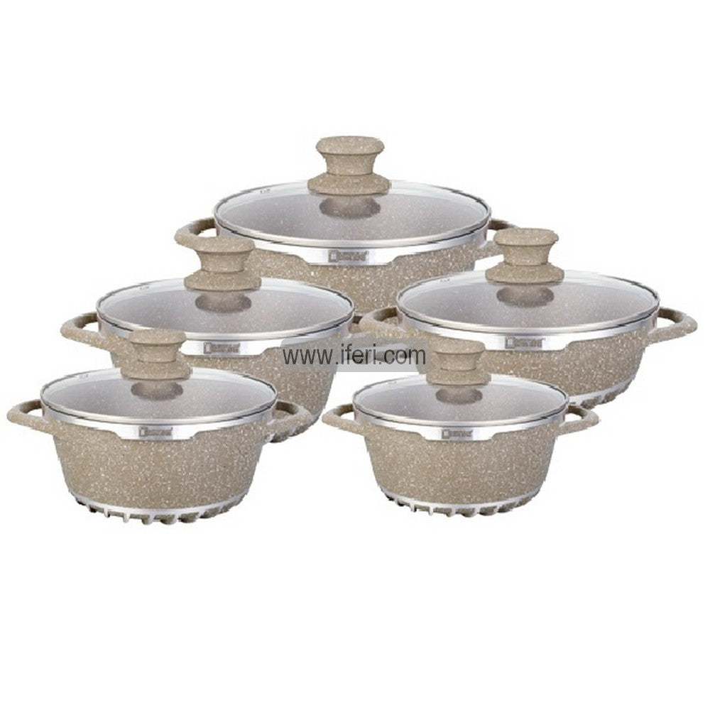 Buy Disnie Non-stick Marble Coated Cookware through iferi.com in Bangladesh