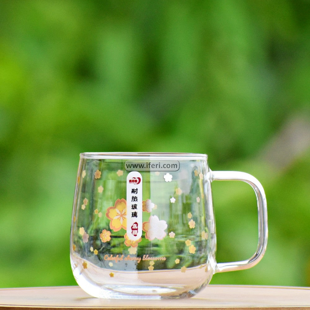 530ML Borosilicate Glass Coffee Mug IQ069