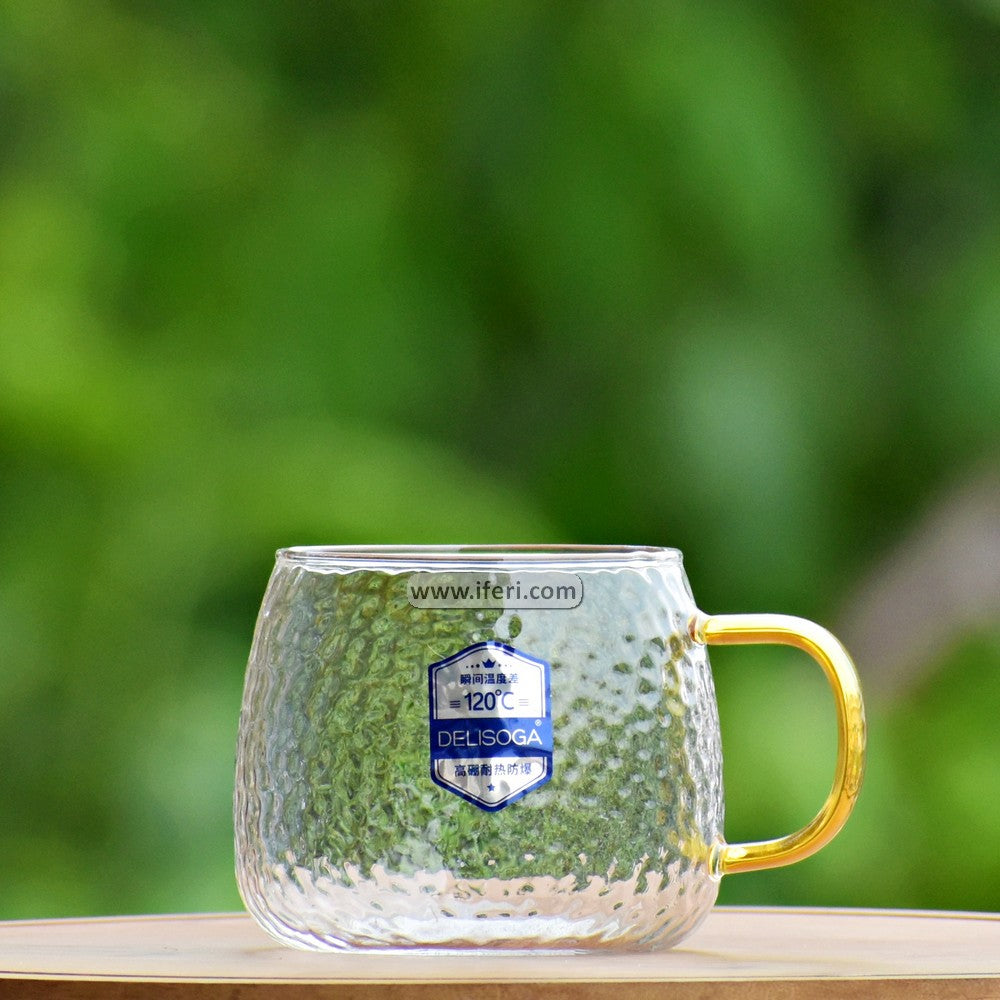 490ML Borosilicate Glass Coffee Mug IQ071