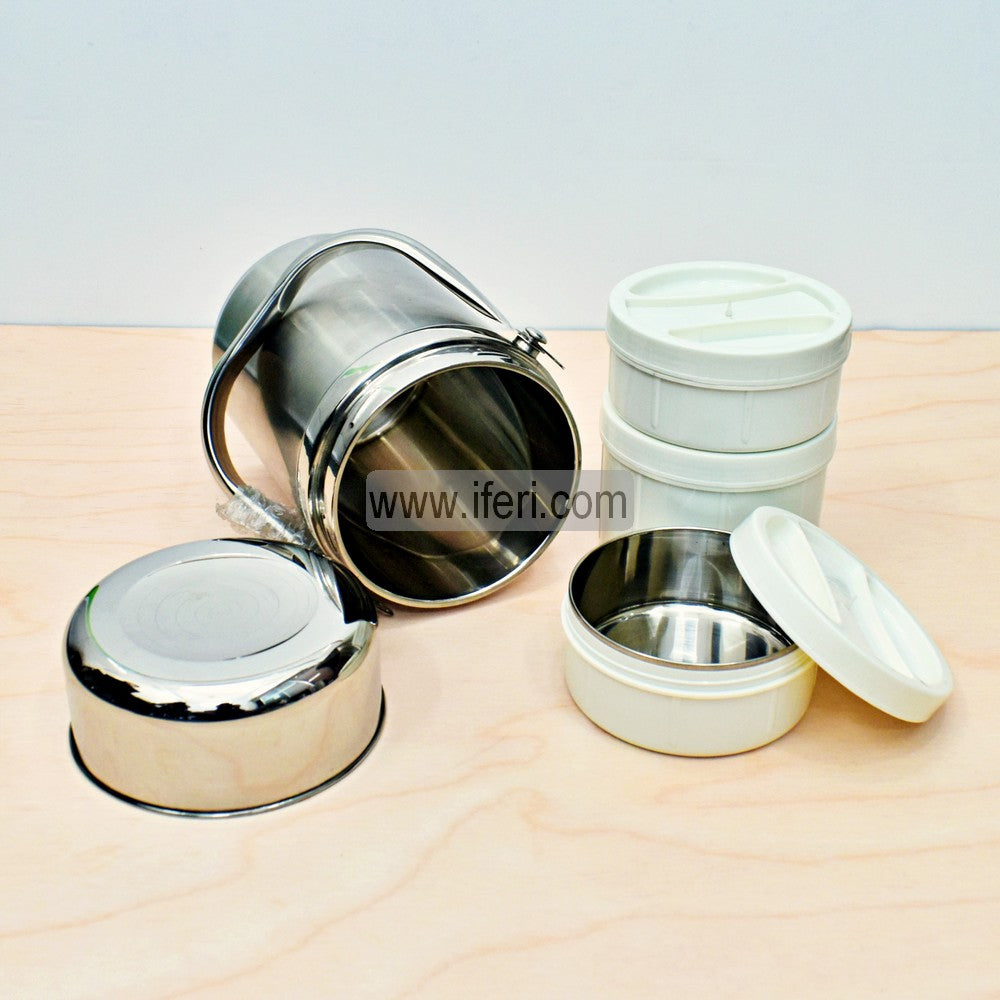 3 Layer Stainless Steel Lunch Carrier, Tiffin Carrier TB1252